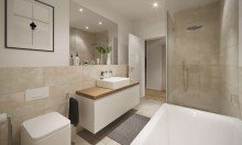 Badezimmer WE 18 Baugenehmigtes MFH in Bestlage: Marienberg � Uniklinikum � TH � Oberlandesgericht