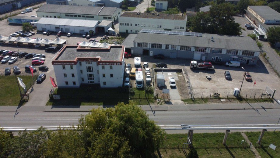 Luftbild Gesch�ftshaus Brandenburg an der Havel