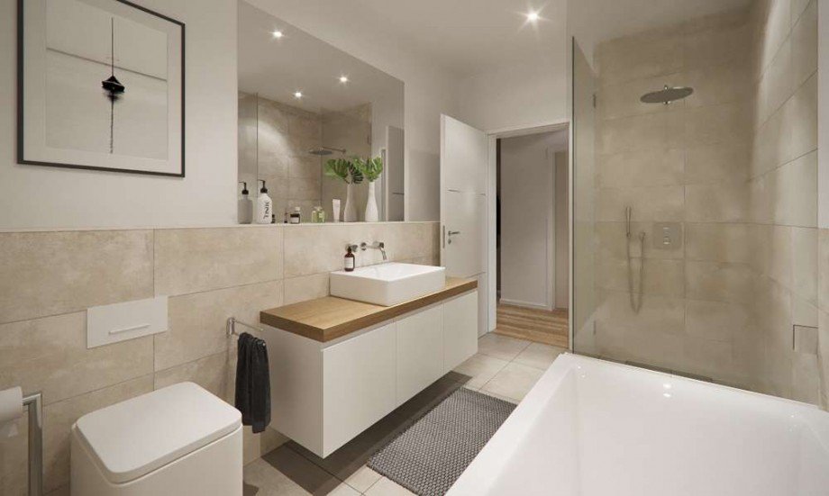 Badezimmer WE 18 Mehrfamilienhaus Brandenburg an der Havel